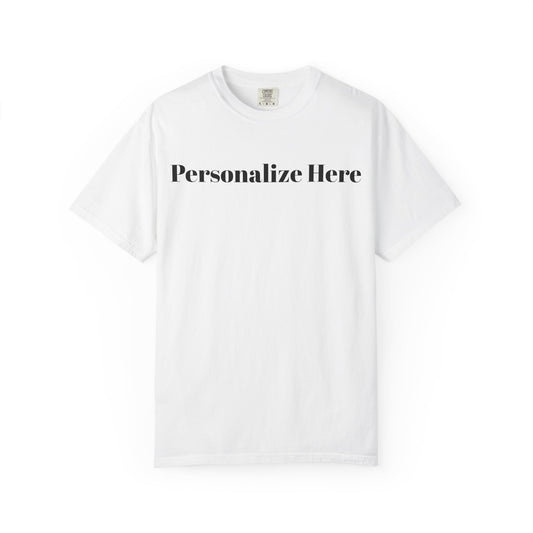Personalized T-Shirt — Design your own shirt!