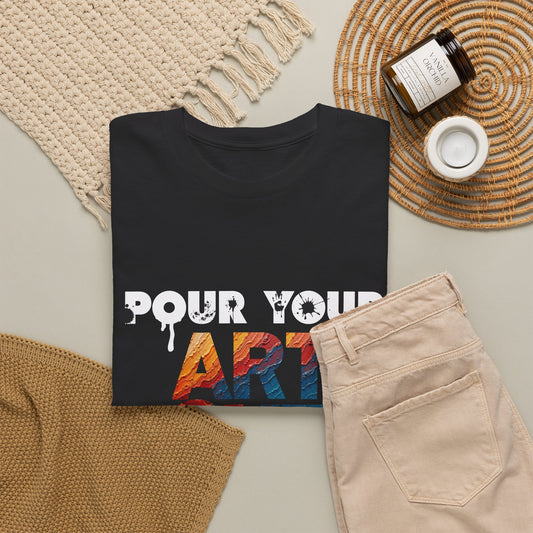 Pour Your Art Out - Painter Graphic Tee
