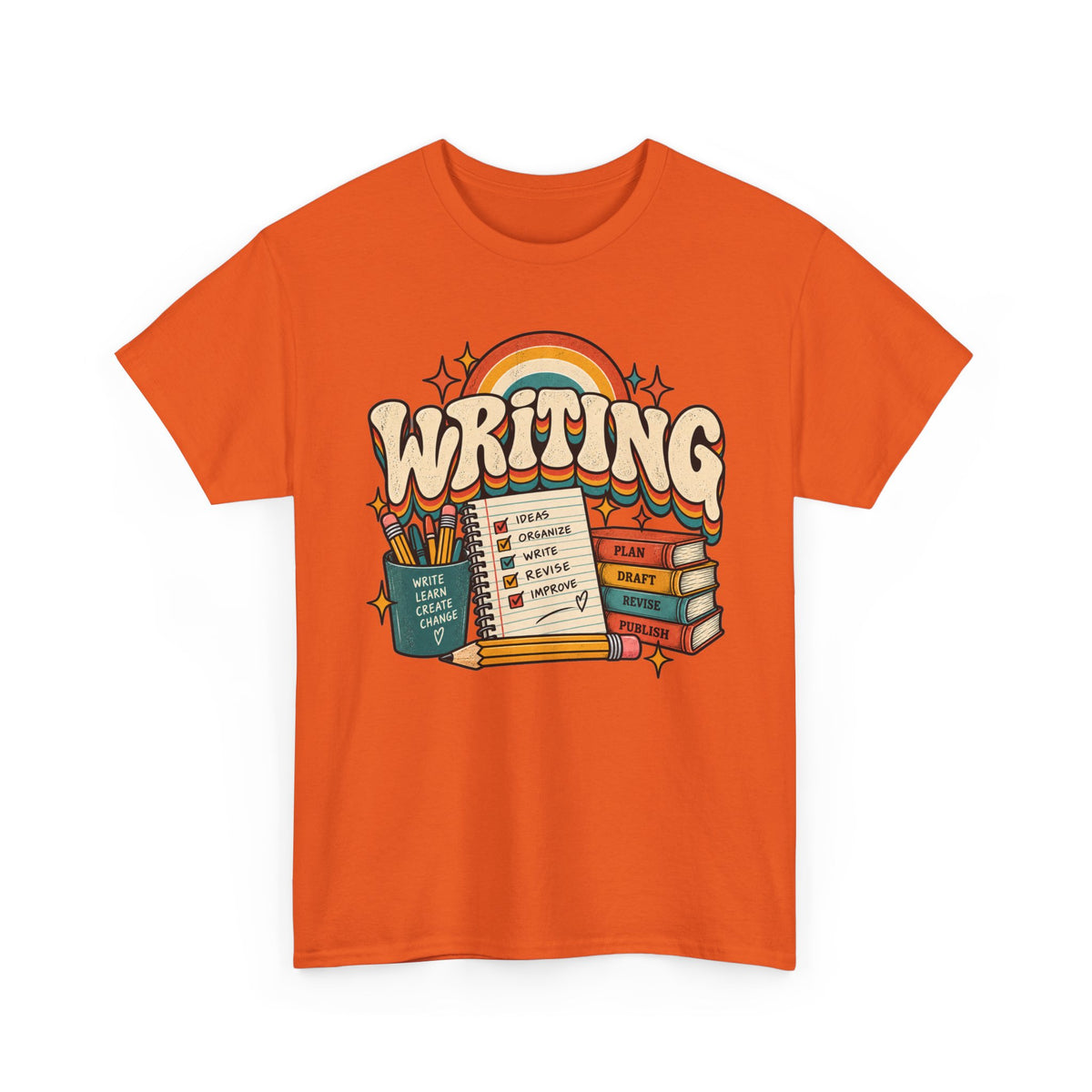 Writing Retro Graphic Tee