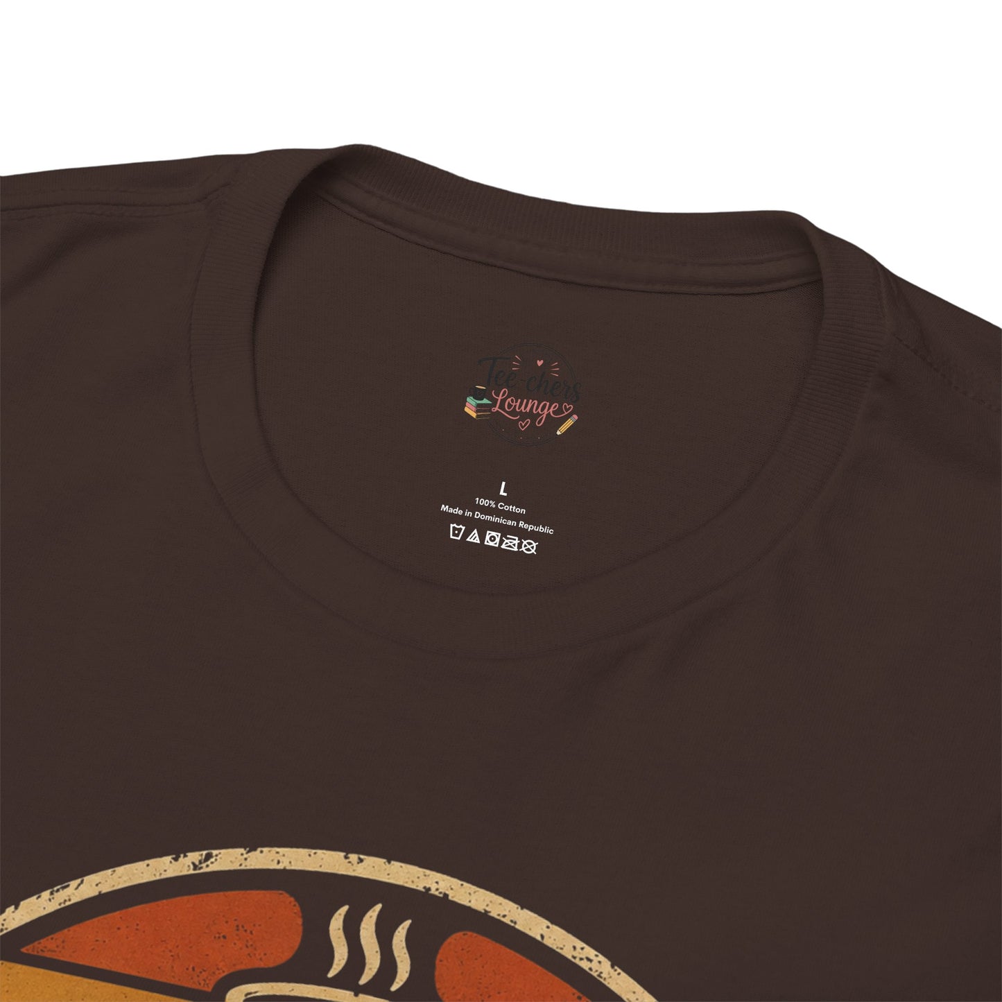 Coffee. Teach. Repeat. Teacher T‑Shirt — Retro Coffee Teacher Tee
