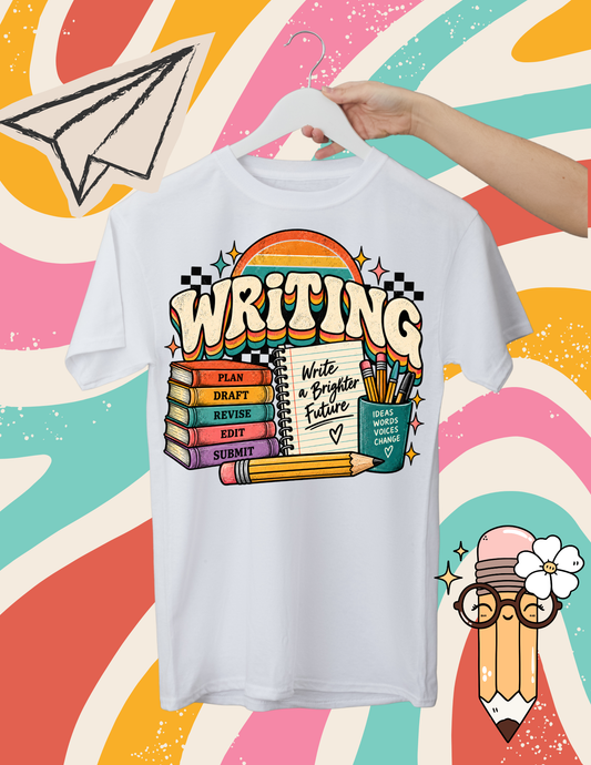 Writing Retro Graphic Tee