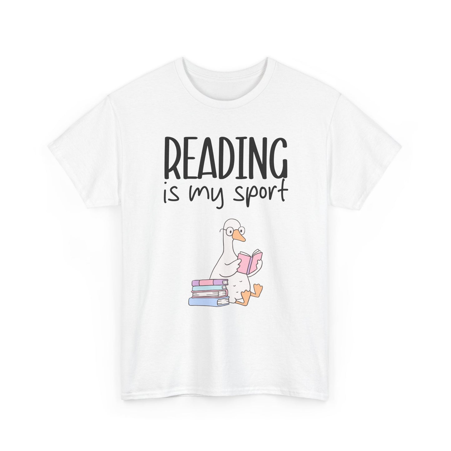 Book Lovers Goose Shirt - Reading Is My Sport