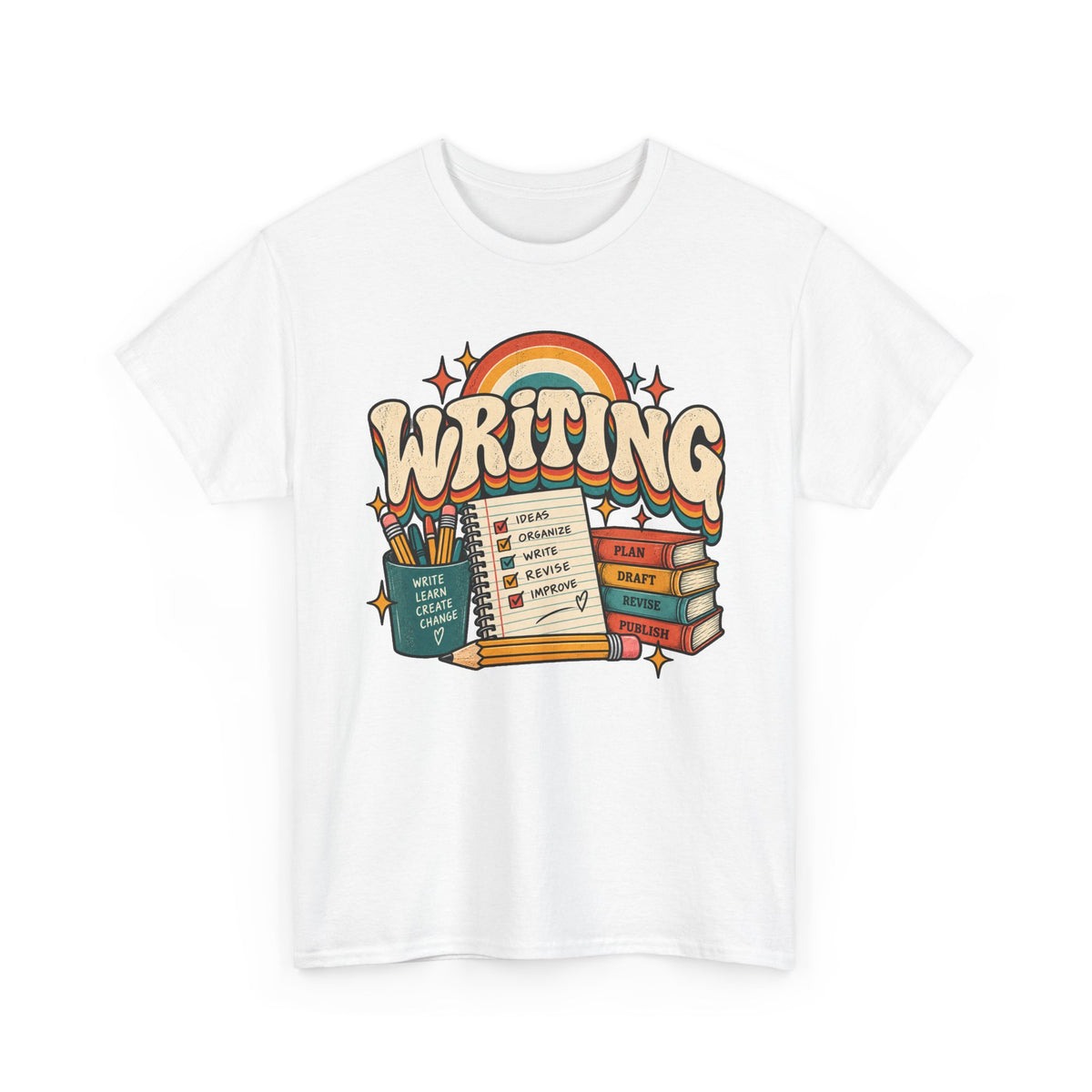 Writing Retro Graphic Tee
