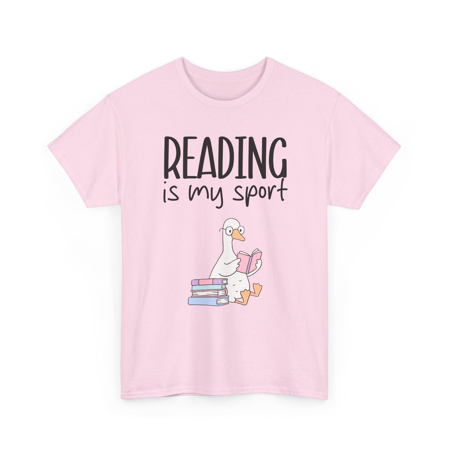 Book Lovers Goose Shirt - Reading Is My Sport