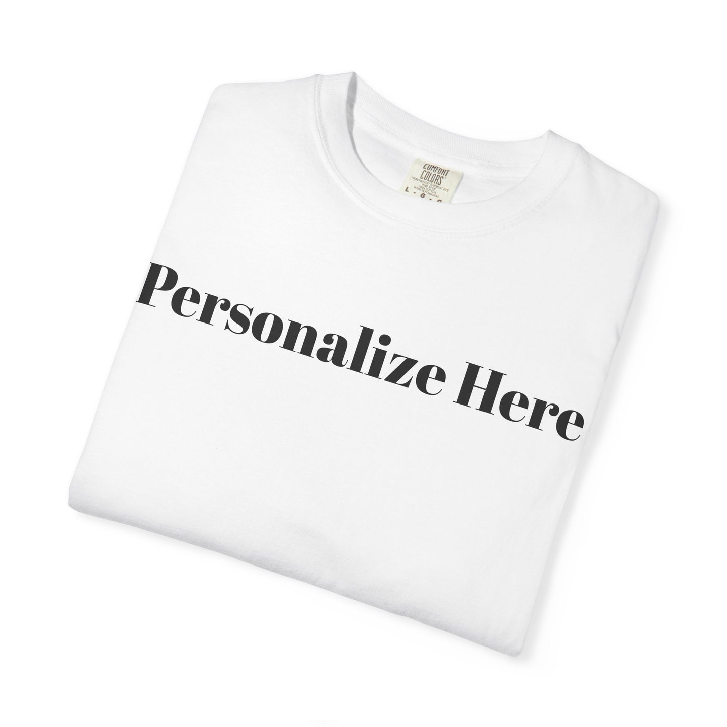 Personalized T-Shirt — Design your own shirt!