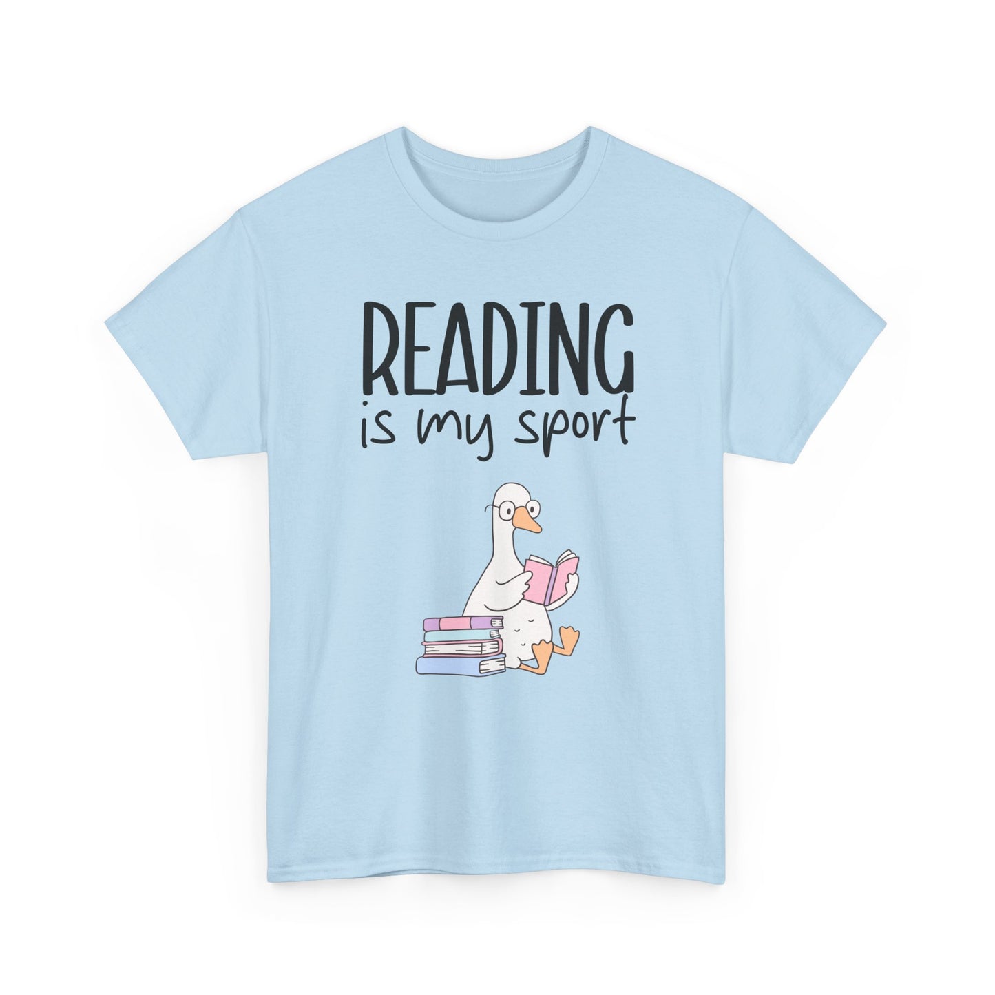 Book Lovers Goose Shirt - Reading Is My Sport