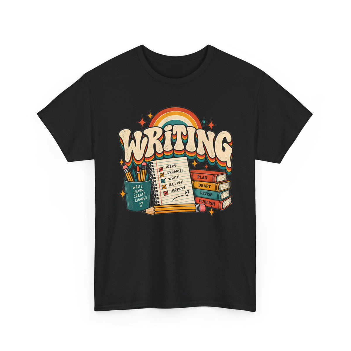 Writing Retro Graphic Tee